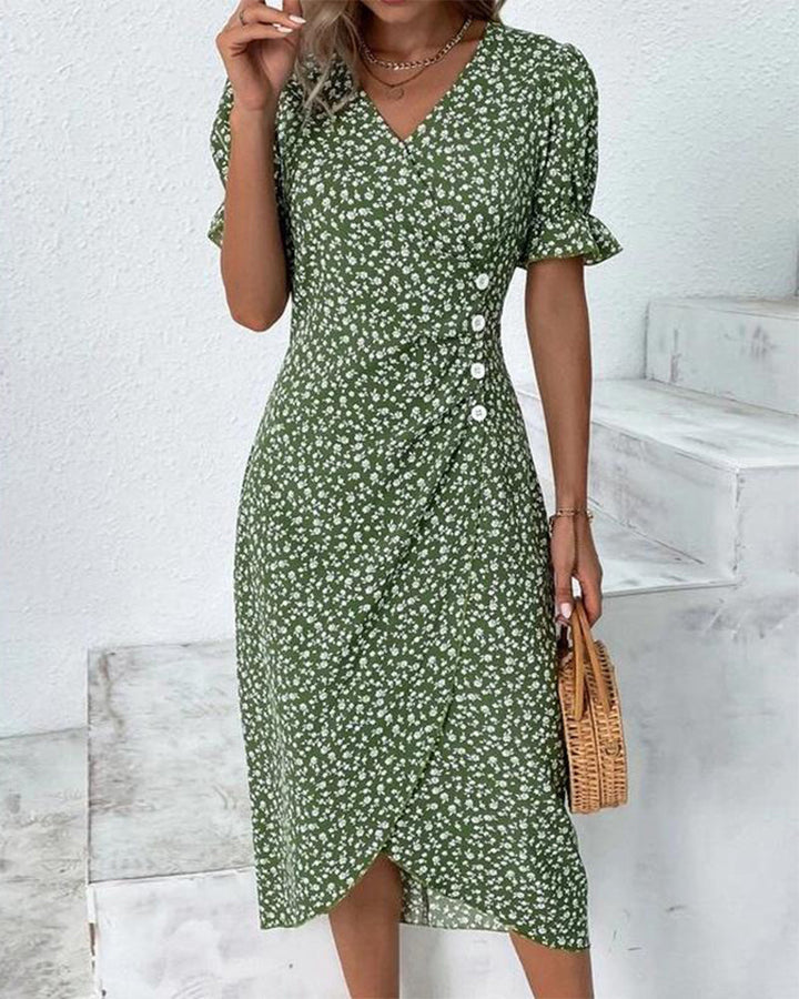 Kaelith™ - Blumenkleid im Frühlingsdruck