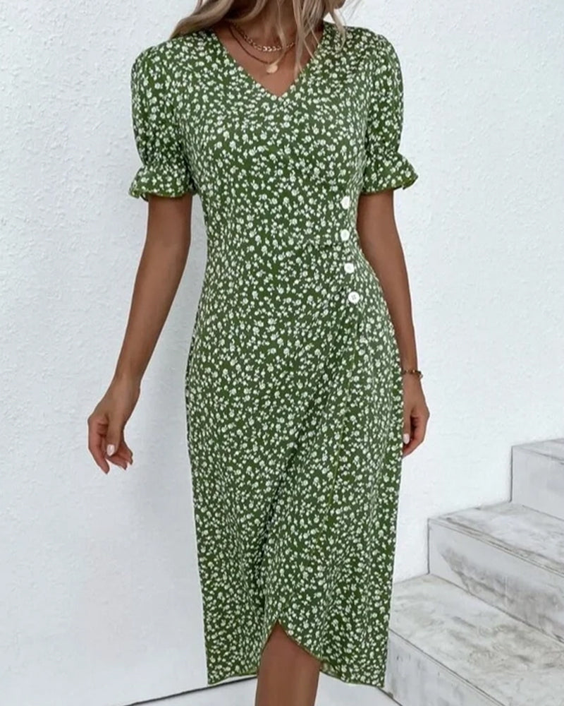 Kaelith™ - Blumenkleid im Frühlingsdruck