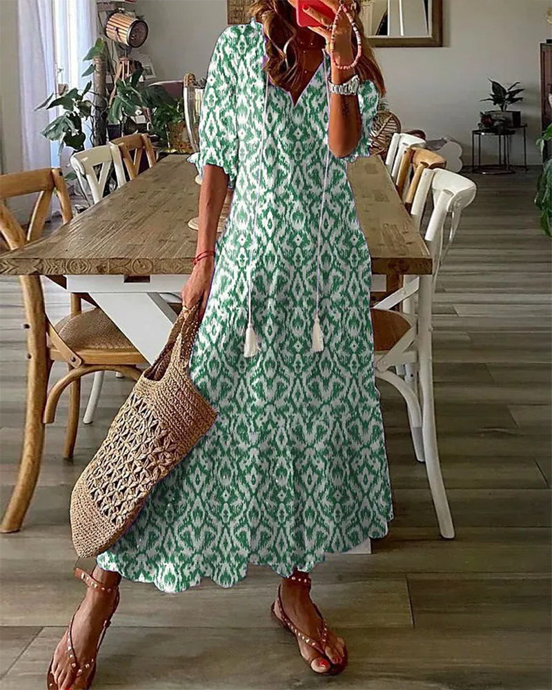 Lorna | Stilvolles Bohemian Quastenkleid
