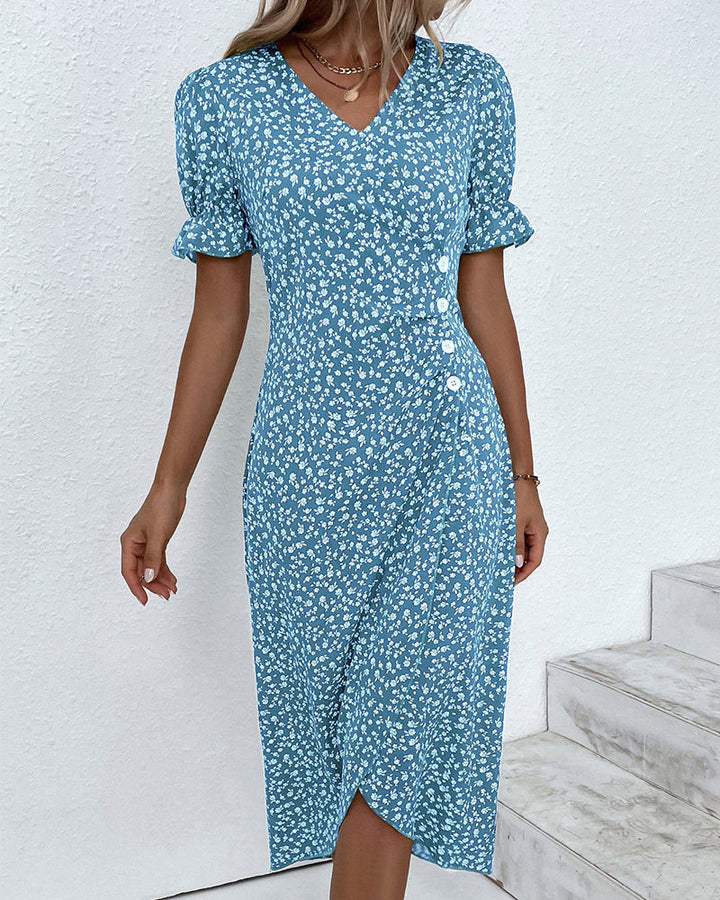 Kaelith™ - Blumenkleid im Frühlingsdruck