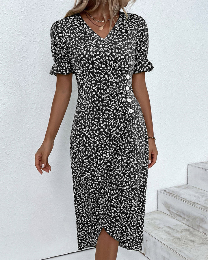 Kaelith™ - Blumenkleid im Frühlingsdruck