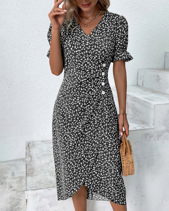 Kaelith™ - Blumenkleid im Frühlingsdruck