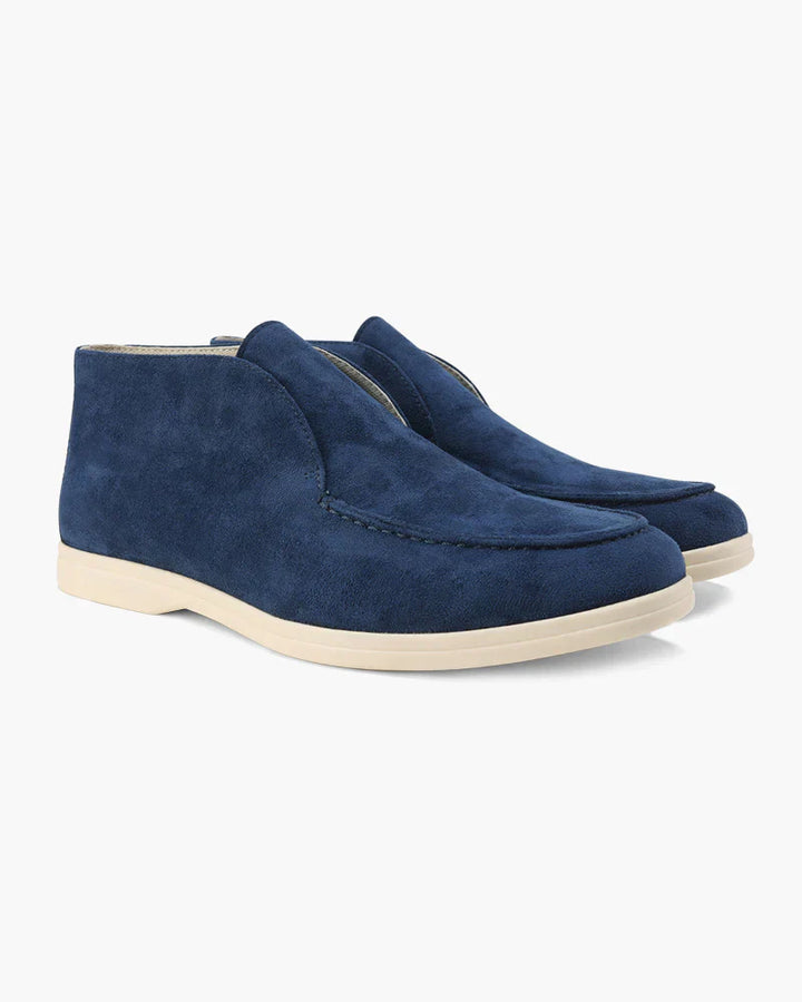 Brand & Belle | Old Money High Wildleder Slipper
