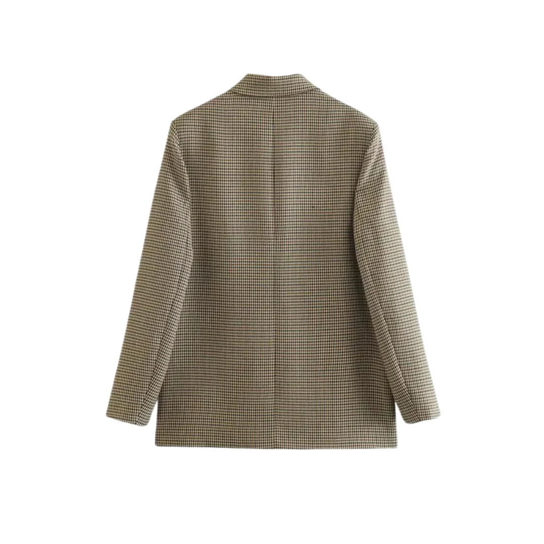 Brand & Belle | Klassischer Hahnentrittmuster-Blazer