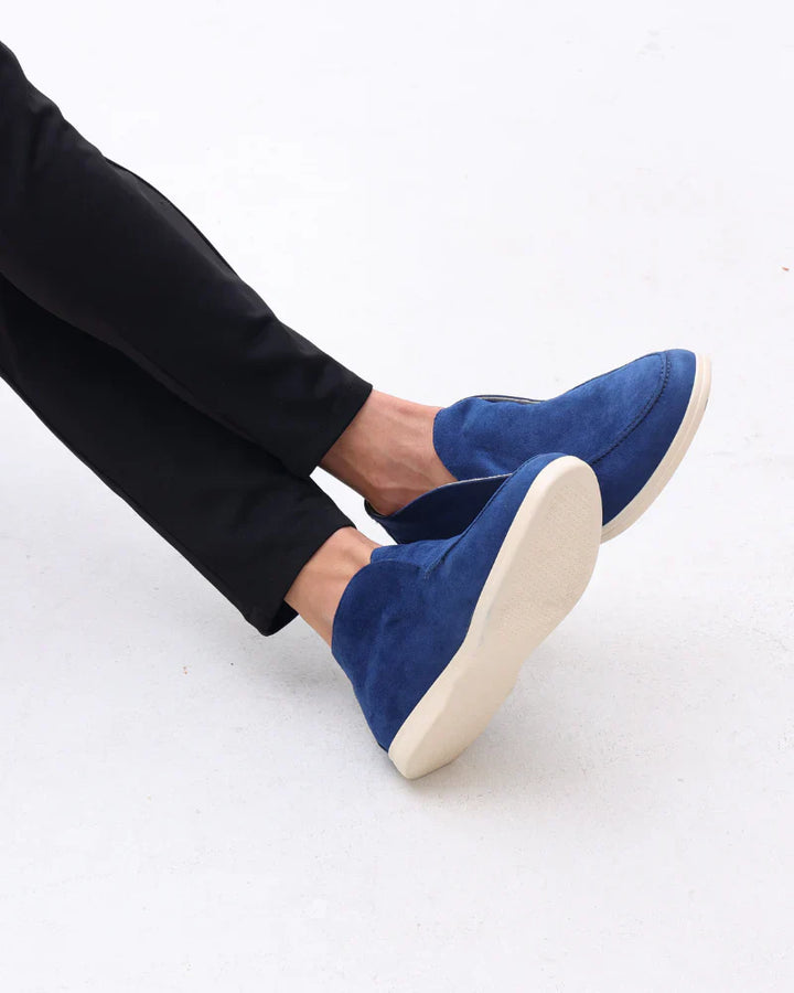 Brand & Belle | Old Money High Wildleder Slipper