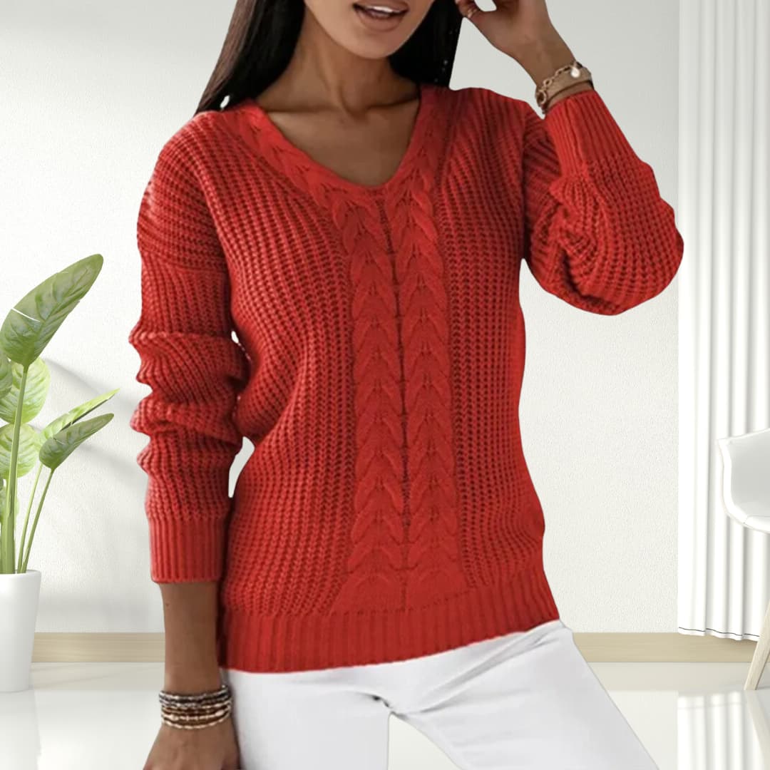 LUISE - NORDIC KNIT SWEATER