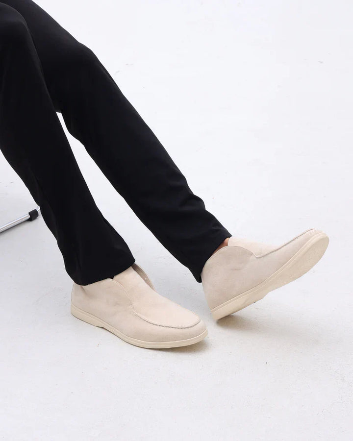 Brand & Belle | Old Money High Wildleder Slipper