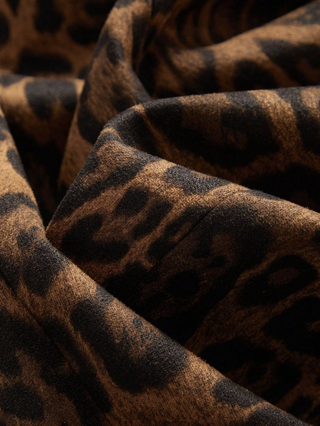Brand & Belle | Leopardenmuster Ein-Knopf Blazer