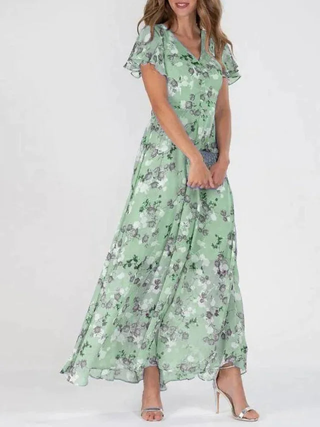 Victoria - Glamouröses Kleid mit Bauchbedeckung