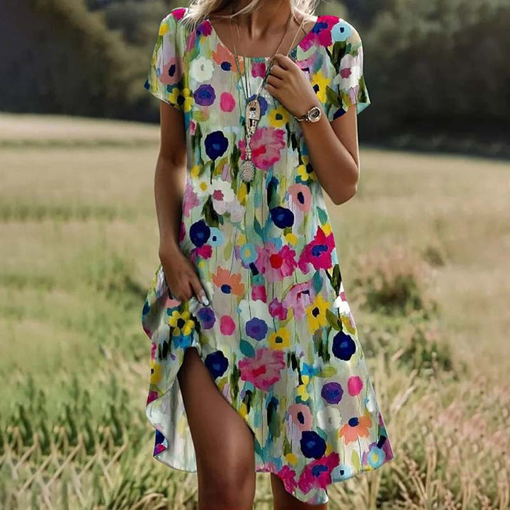 Patricia | Bohemian Style Midi Kleid