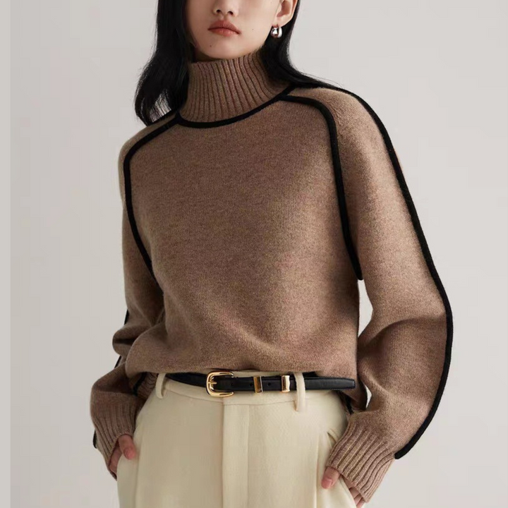 Brand & Belle | Bequemer Rollkragenpullover