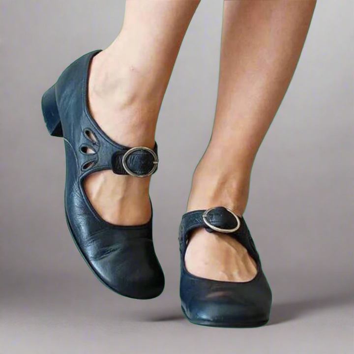 GERDA | Retro Mary-Jane-Schuhe mit bequemem Absatz