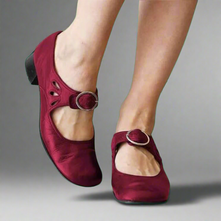 GERDA | Retro Mary-Jane-Schuhe mit bequemem Absatz