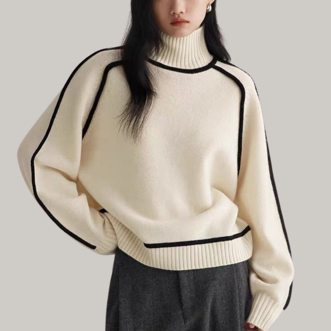 Brand & Belle | Bequemer Rollkragenpullover