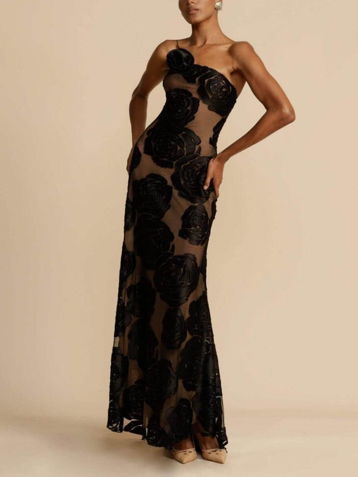 Alice - Blumen Maxikleid