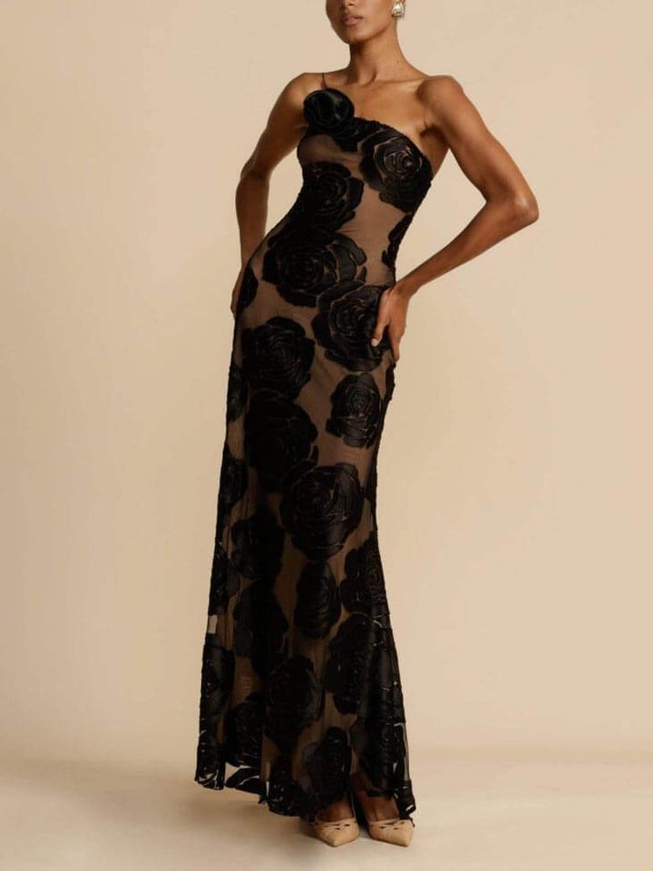 Alice - Blumen Maxikleid