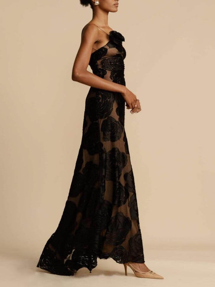 Alice - Blumen Maxikleid