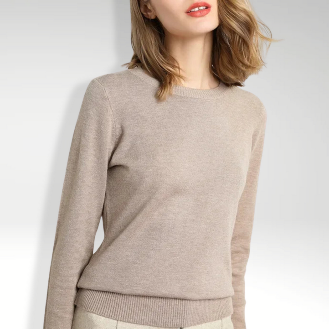 Brand & Belle | Essentieller Wollkomfortpullover