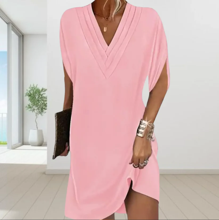 Clairene™ - Elegantes Kleid mit halblangen Ärmeln für Frauen
