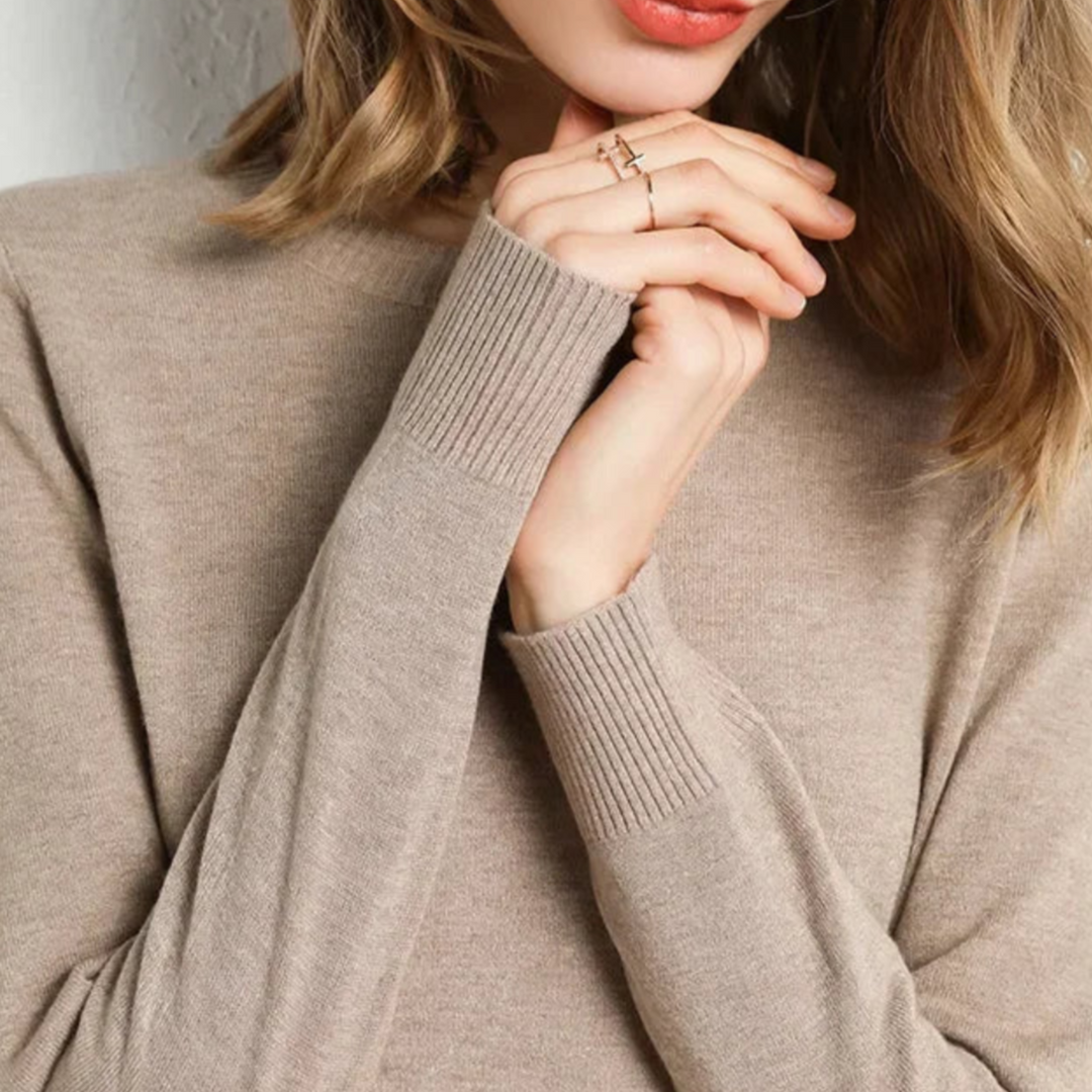 Brand & Belle | Essentieller Wollkomfortpullover