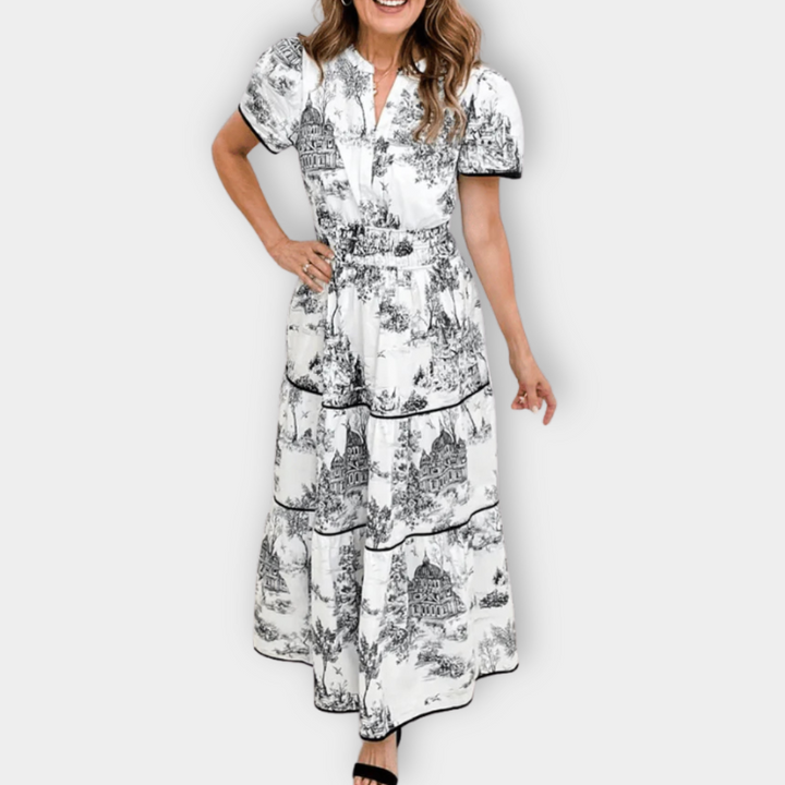 Laura - Vintage Maxikleid