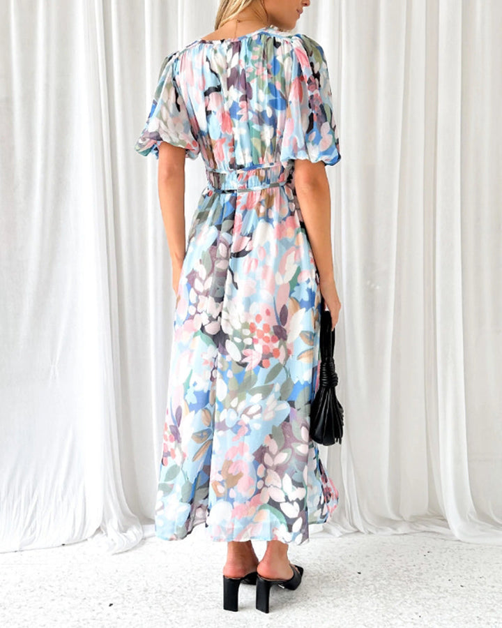 Elvira - Langärmliges Boho-Kleid