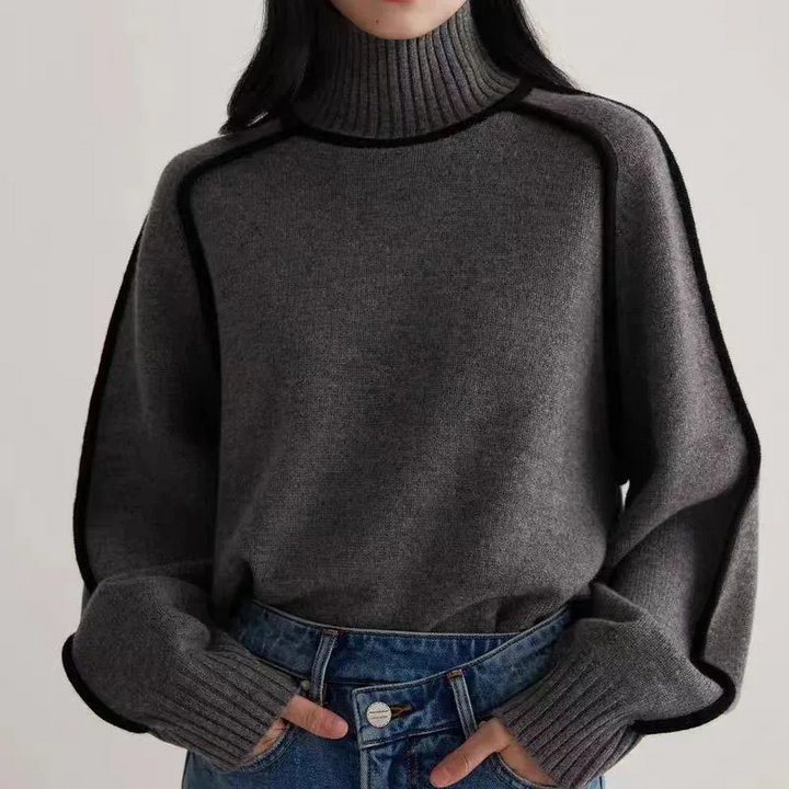 Brand & Belle | Bequemer Rollkragenpullover