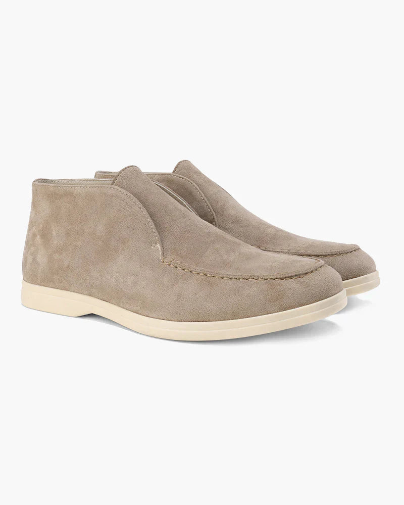 Brand & Belle | Old Money High Wildleder Slipper