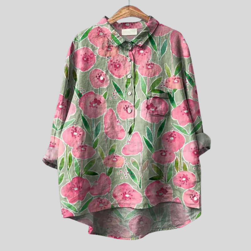 Brandt & Belle | Handgemachte Blumenbluse