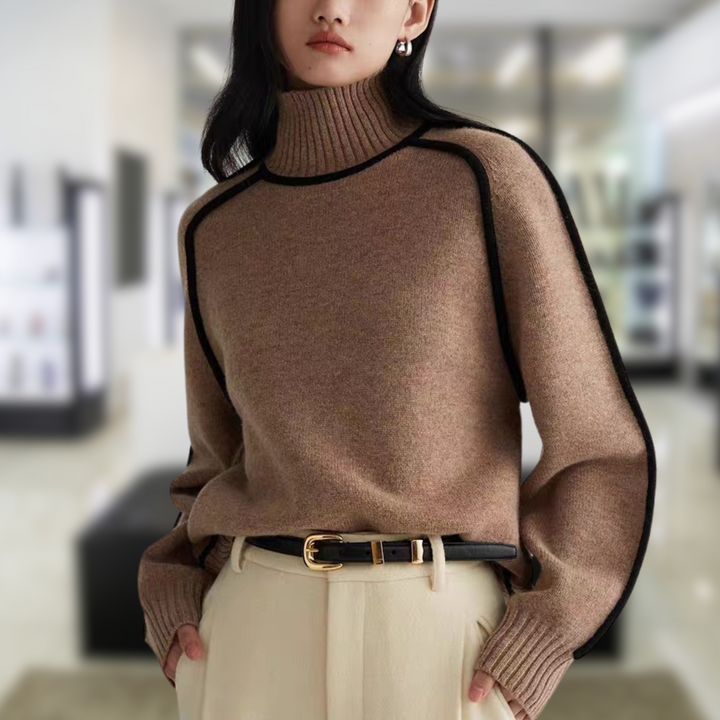 Brand & Belle | Bequemer Rollkragenpullover
