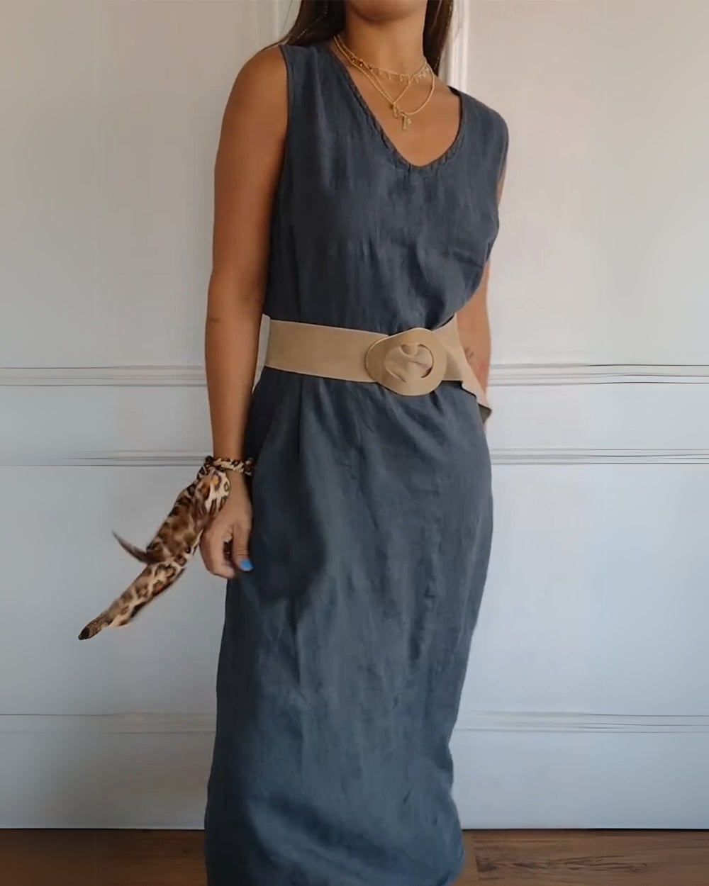 Viridia - Modisches Boho-Kleid