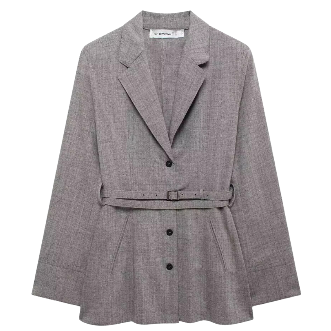 Brand & Belle | Laurier Trendy Jacke mit Gürtel