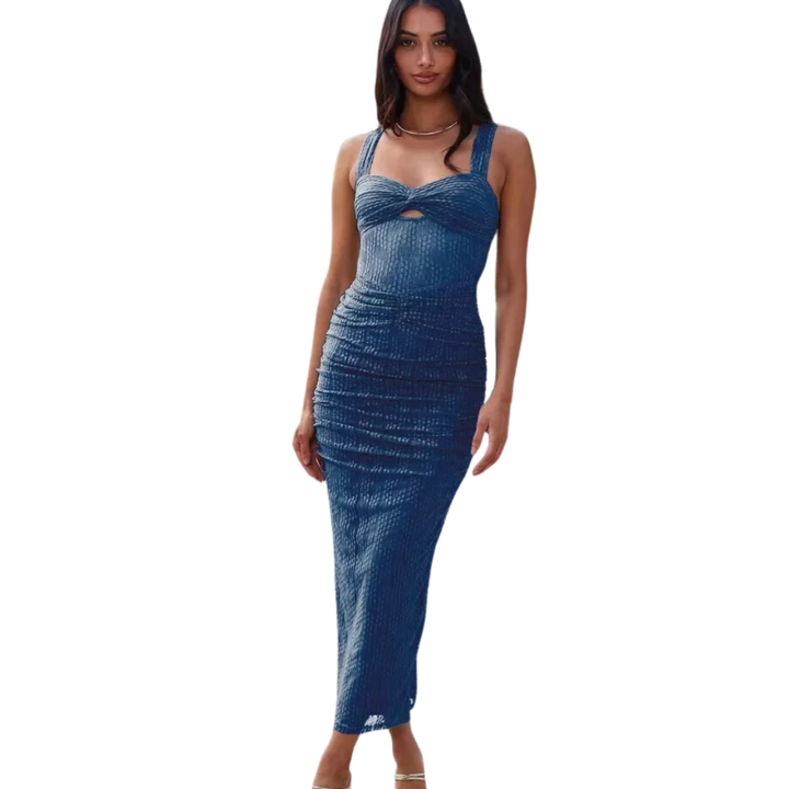 Brand & Belle | Pamela Figurbetontes Langes Sommerkleid
