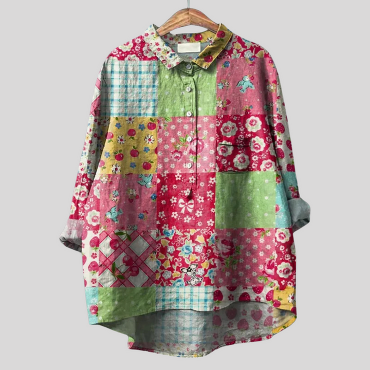 Brandt & Belle | Handgemachte Blumenbluse