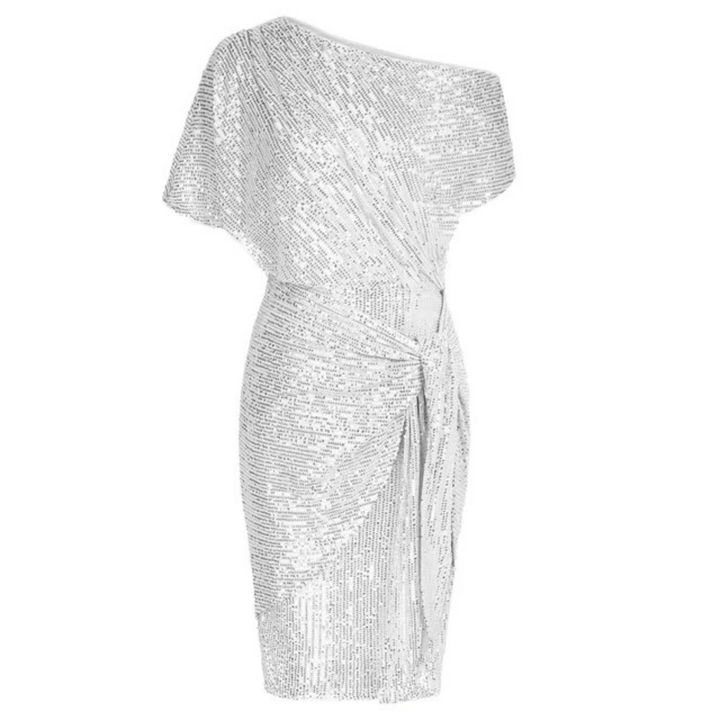 YURIKA - GLAM SCHIMMERNDES PAILLETTEN-KLEID