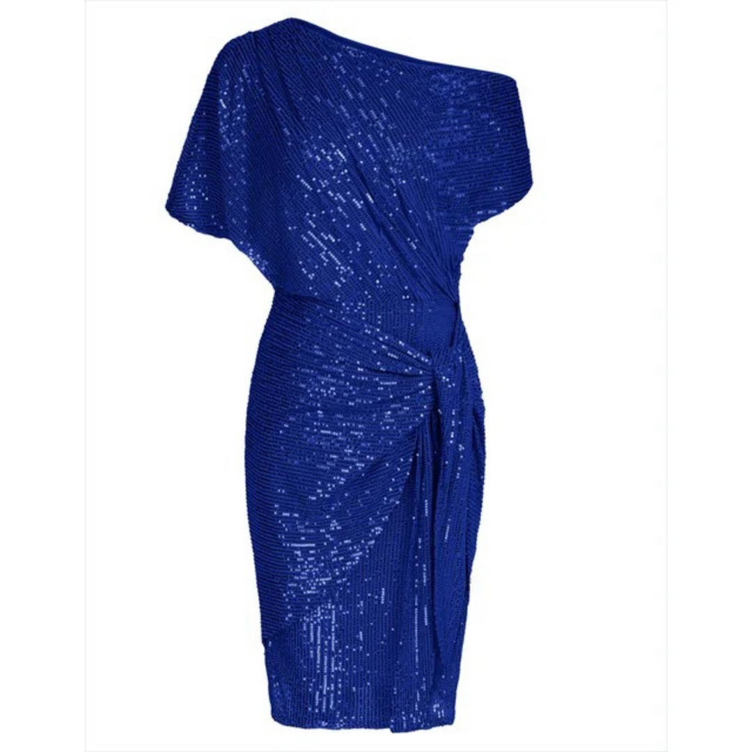 YURIKA - GLAM SCHIMMERNDES PAILLETTEN-KLEID