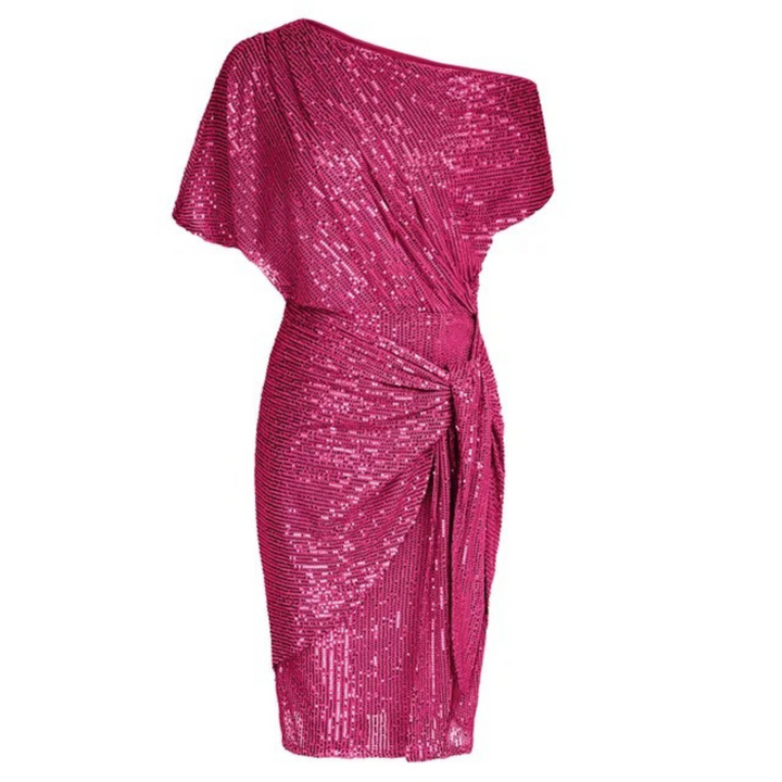 YURIKA - GLAM SCHIMMERNDES PAILLETTEN-KLEID