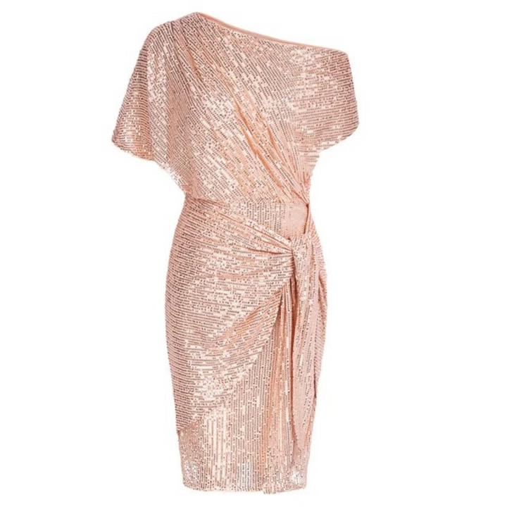 YURIKA - GLAM SCHIMMERNDES PAILLETTEN-KLEID
