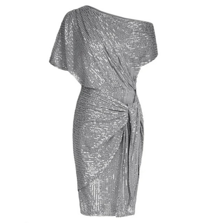 YURIKA - GLAM SCHIMMERNDES PAILLETTEN-KLEID