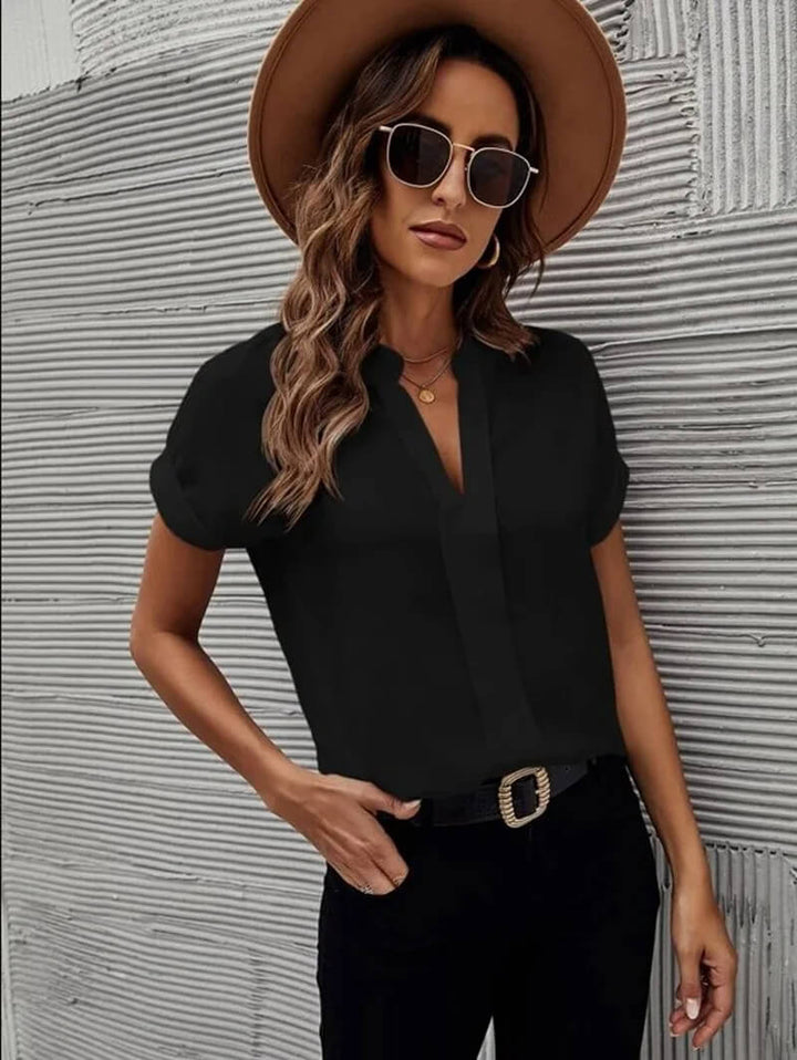 Brandt & Belle | V-Ausschnitt Shirt