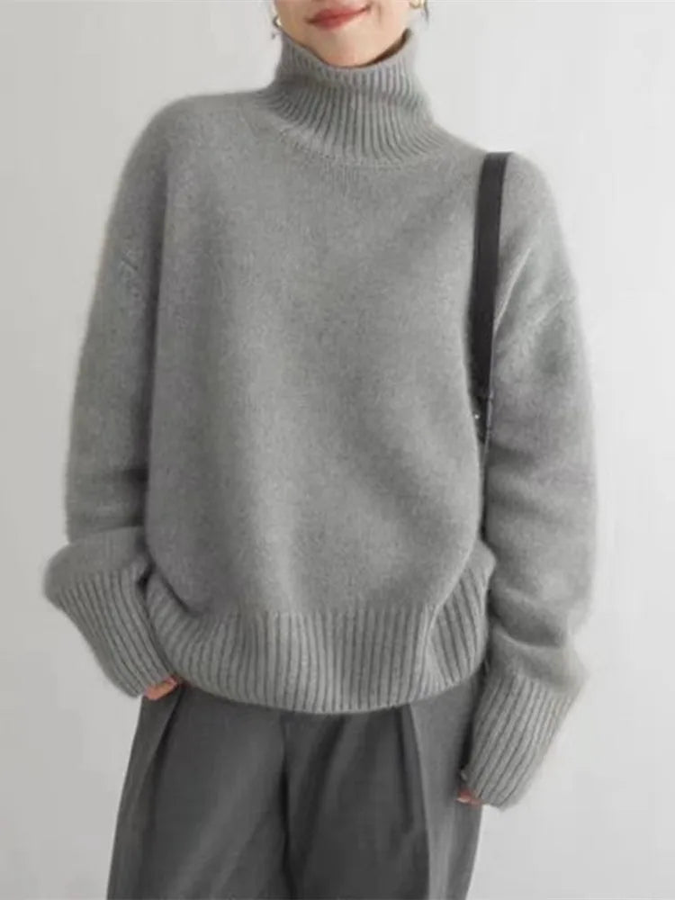 Brand & Belle | Plüsch Rollkragenpullover