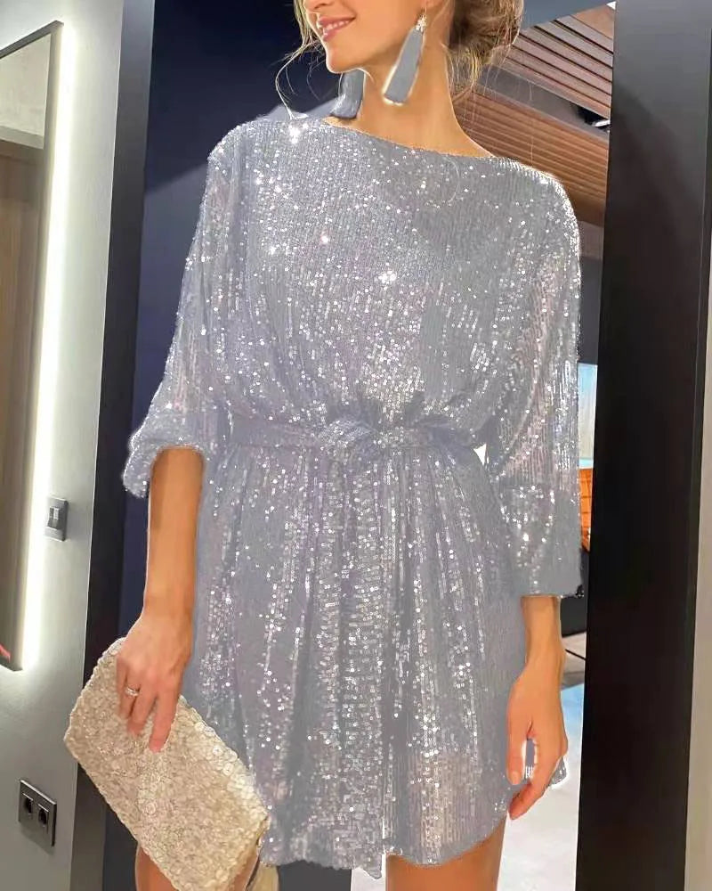 Sophia - Elegantes Glitzerkleid