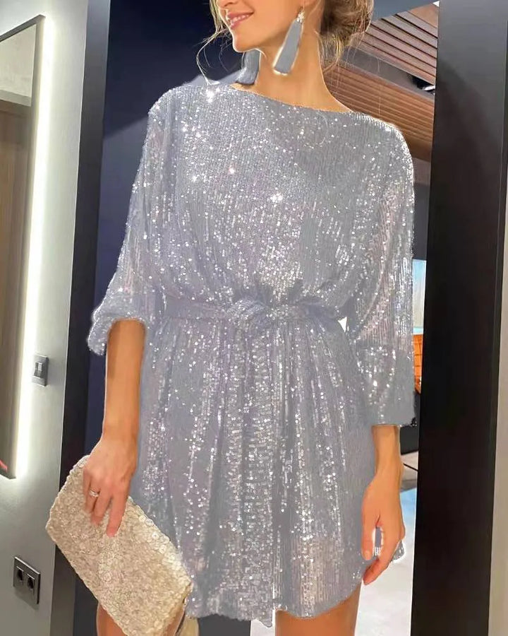 Sophia - Elegantes Glitzerkleid