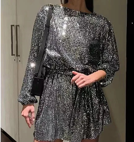 Sophia - Elegantes Glitzerkleid