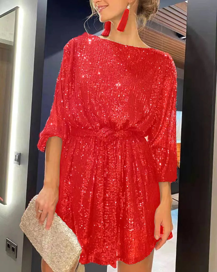 Sophia - Elegantes Glitzerkleid
