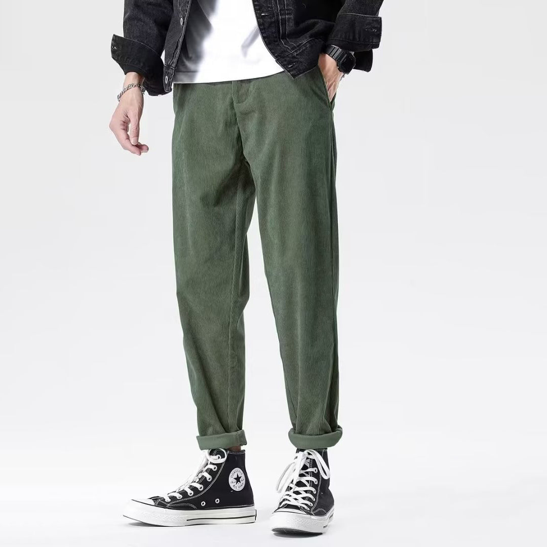 Satoko - Cordhose - Schwarz