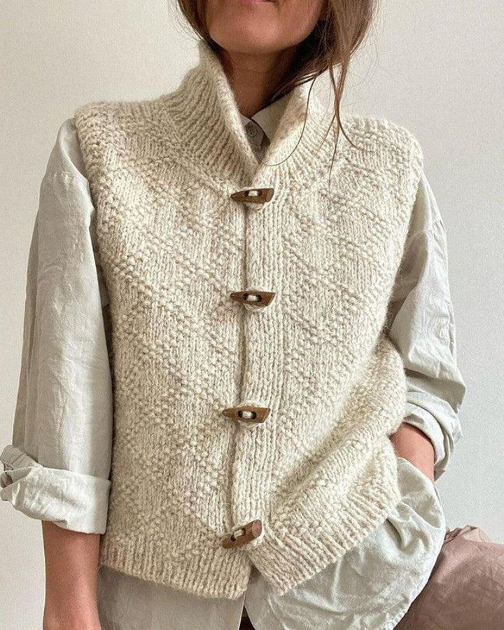 Ingrid – Elegante Strickweste ohne Ärmel