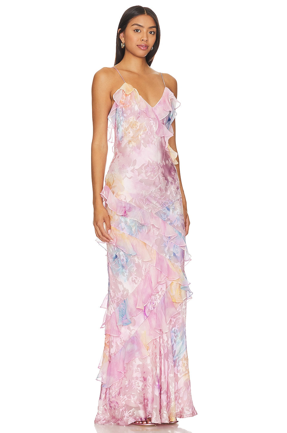Amanda | Leichtes ärmelloses Maxikleid