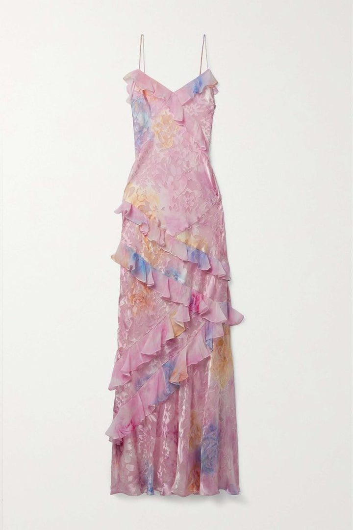 Amanda | Leichtes ärmelloses Maxikleid