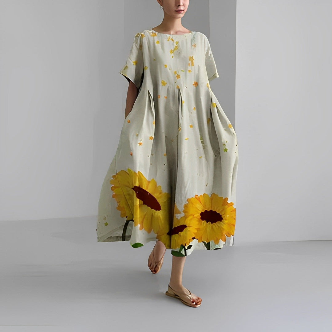 Adelia - Bohemian Blumen Kleid